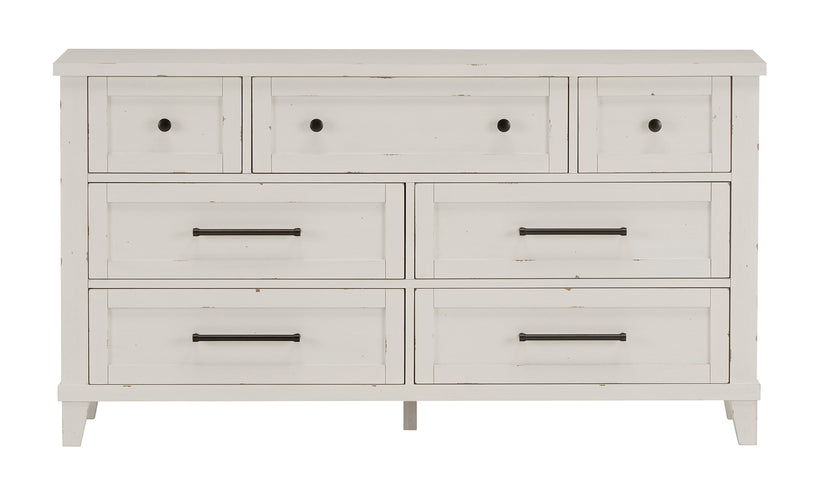 XXX's and OOO's 7-Drawer Dresser